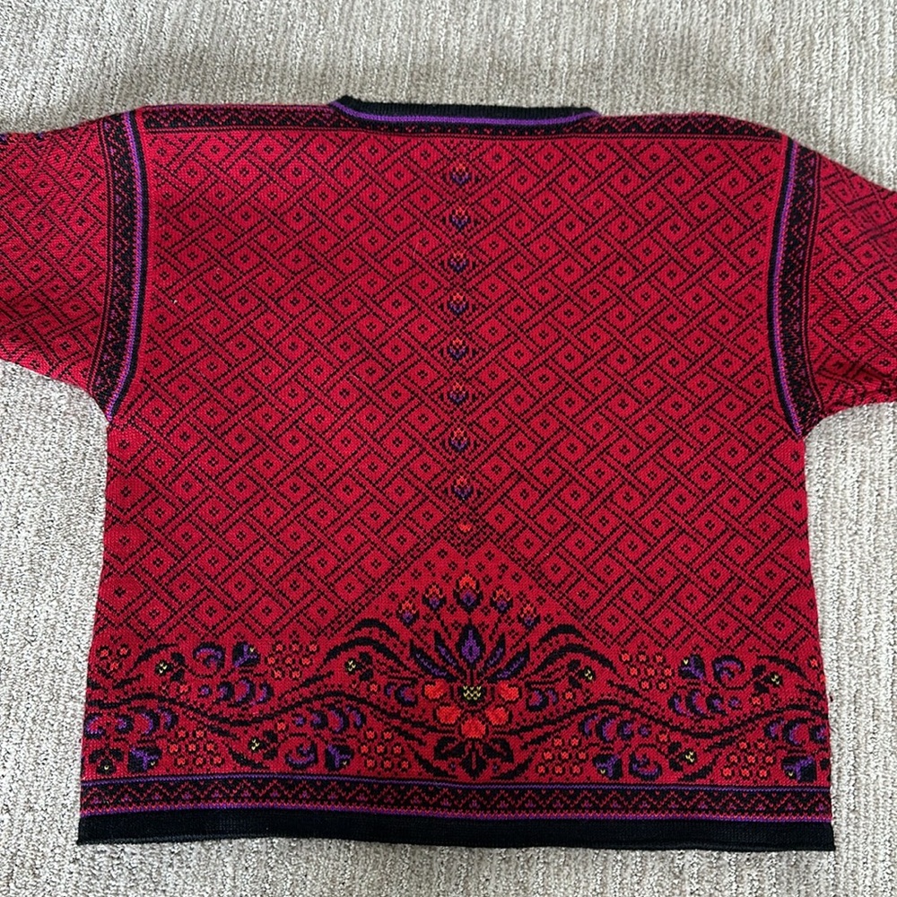 Dale of Norway Sweater Wool Women’s Medium - Picture 5 of 8